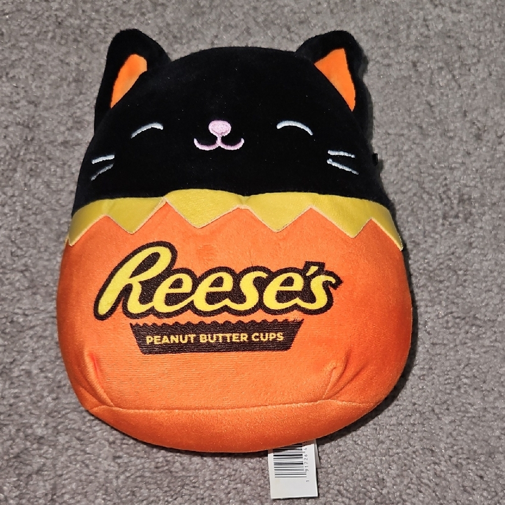 Squishmallows Colton Black Reese's Cat 5 inch